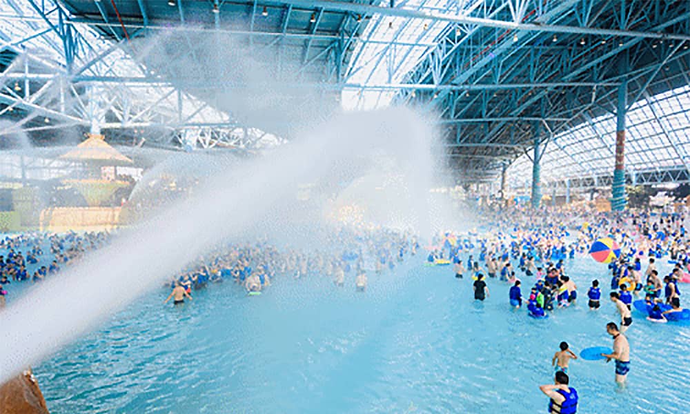 江苏南京龙之谷水上乐园海浪池 江苏南京龙之谷水上乐园海浪池