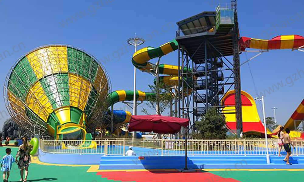 黑龙江哈尔滨美丽岛大喇叭、冲天回旋