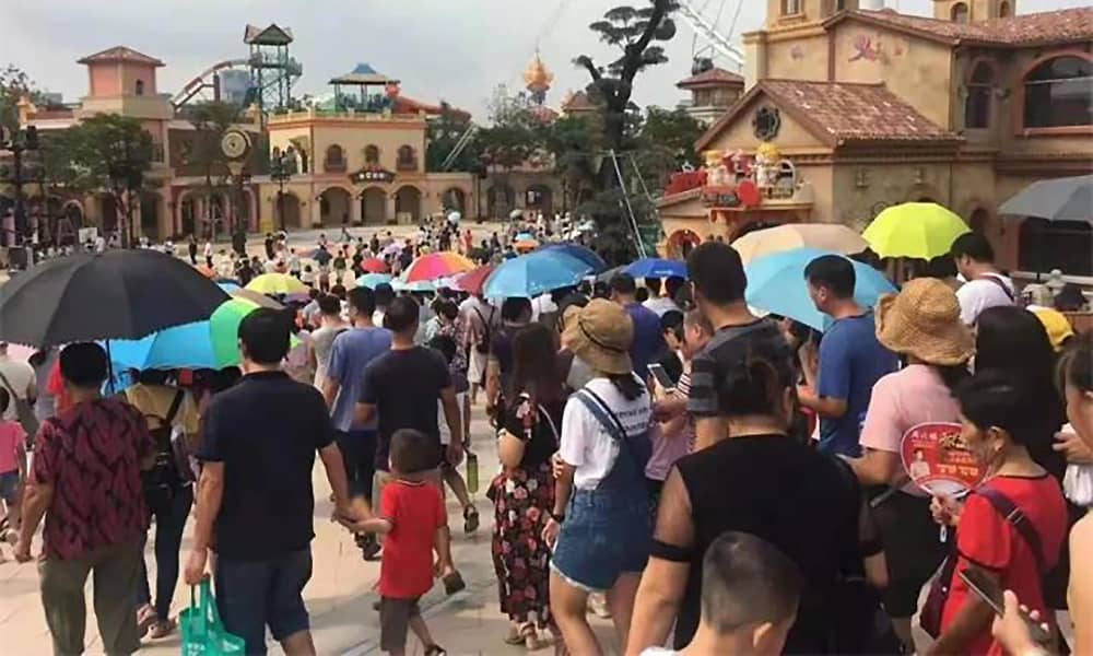 jinnianhui今年会游乐参与打造的欢乐海岸PLUS三天迎客超16万人！