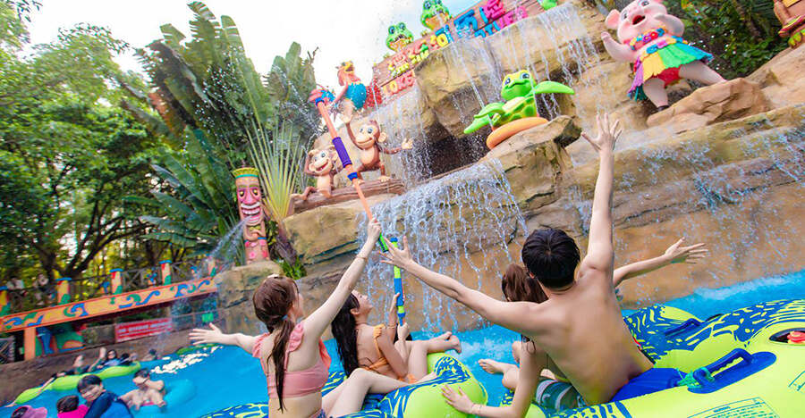 长隆水上乐园：百变乐园 一站体验全部